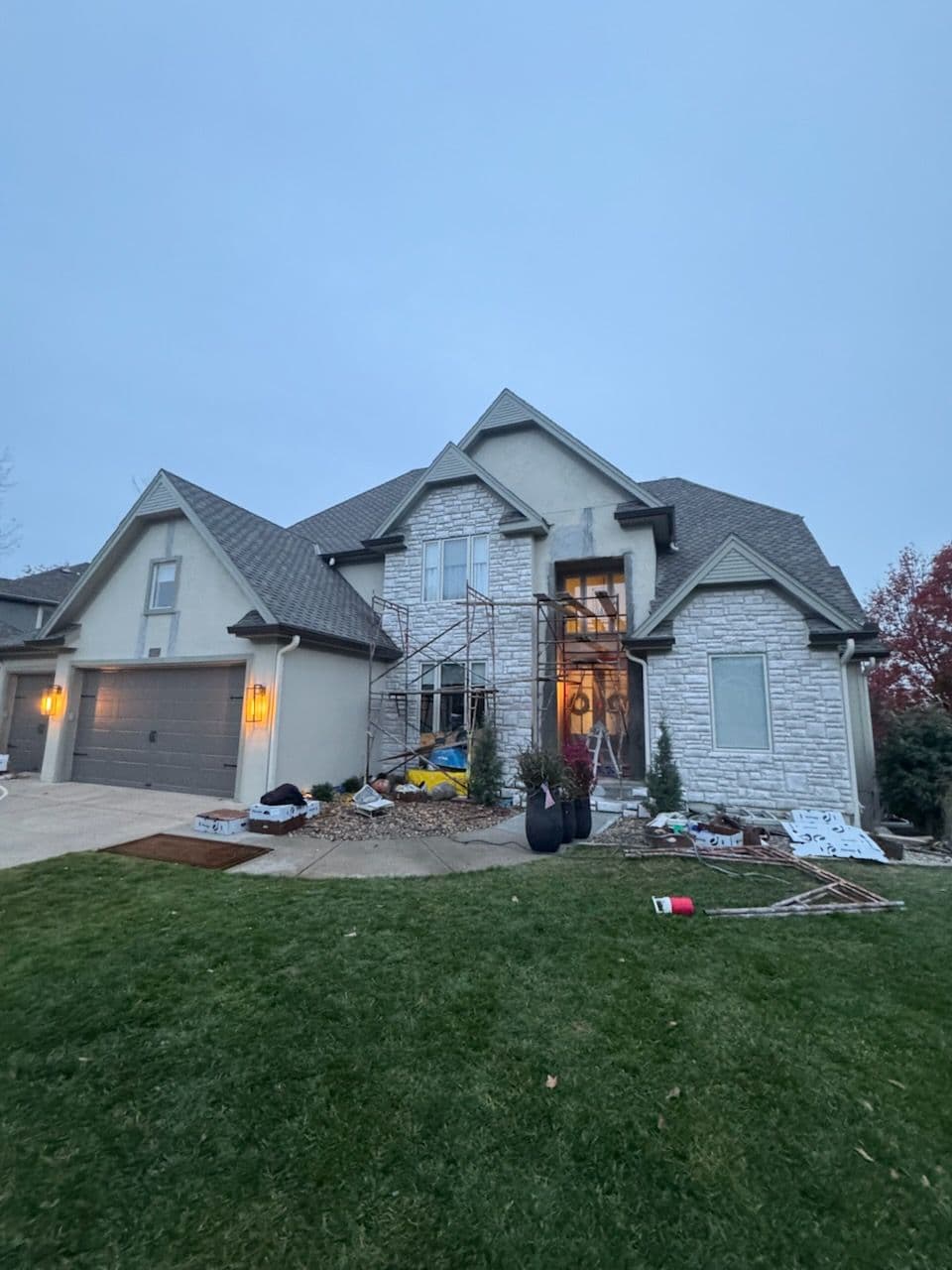 Gallery photos for Stucco and Stone Transformation in Midtown: Image #2