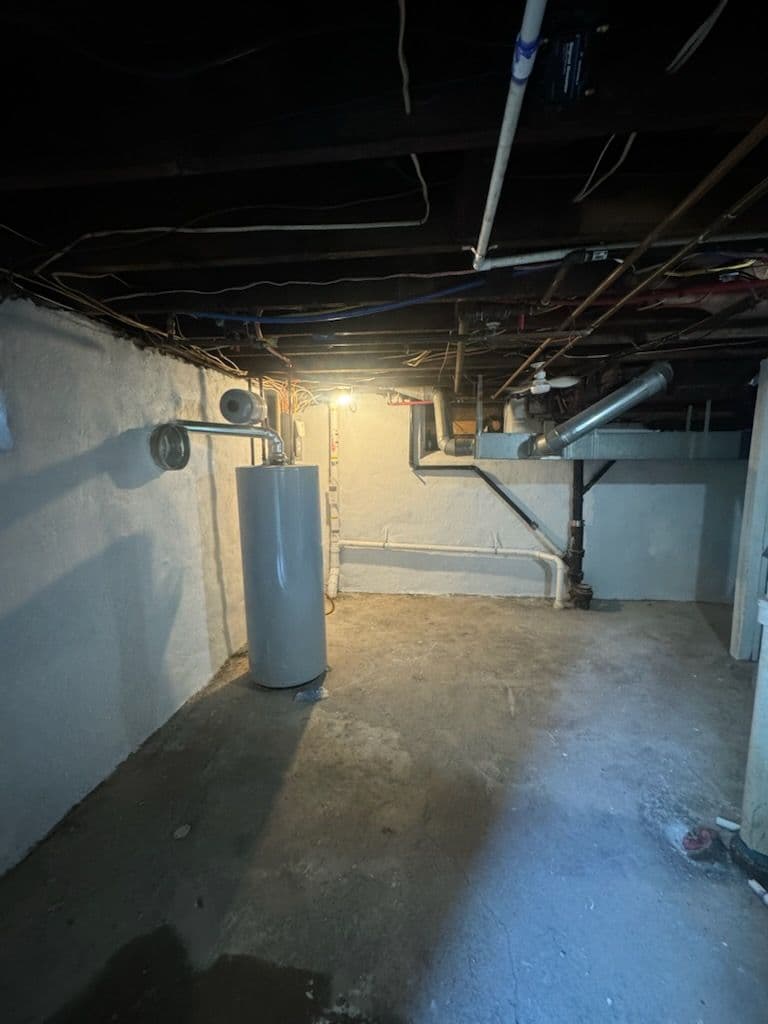 Gallery photos for Basement Stucco Transformation in Midtown: Image #1