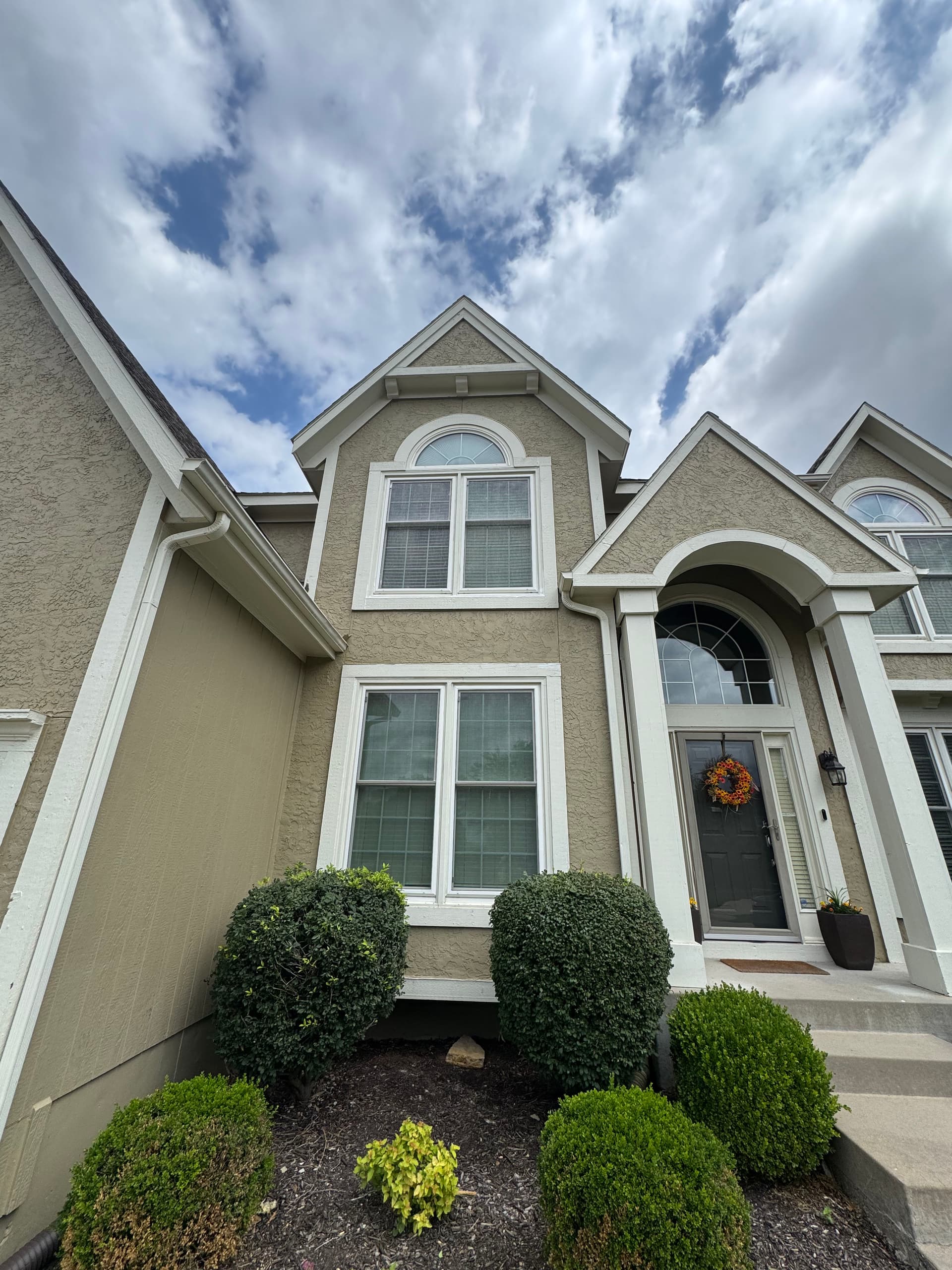 Gallery photos for Wood Rot and Stucco Repair on a Two-Story Home Exterior: Image #2